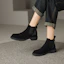 Sizing (W) 루이자 바르셀로스 블랙 레더 앵클부츠 (Luiza Barsellos black leather ankle boots) X902041
