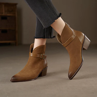 (W) Botines Luiza Barcelos 'Caramelo' X902177 Details for (W) Botines Luiza Barcelos 'Caramelo' X902177