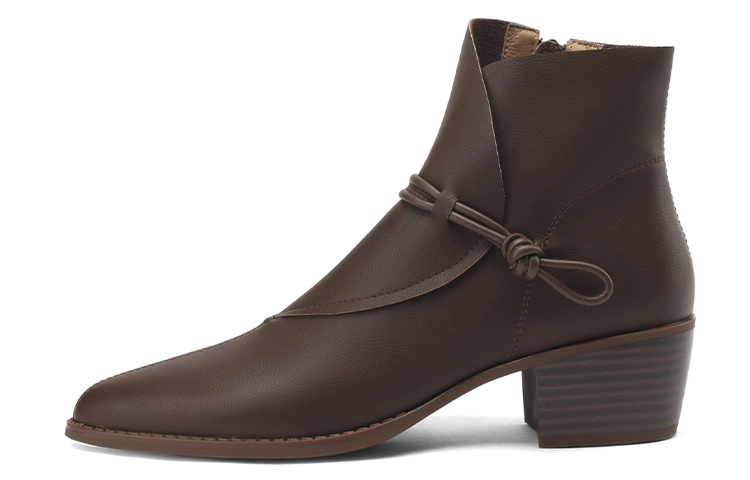 (Women) Luiza Barcelos Ankle Boots 'Dark Brown' X902026