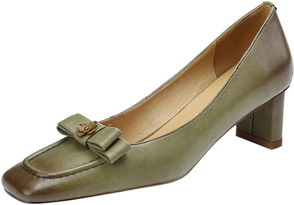 (Women) Luiza Barcelos Block Heel Pump 'British Green' X900945 Lookbook (Women) Luiza Barcelos Block Heel Pump 'British Green' X900945