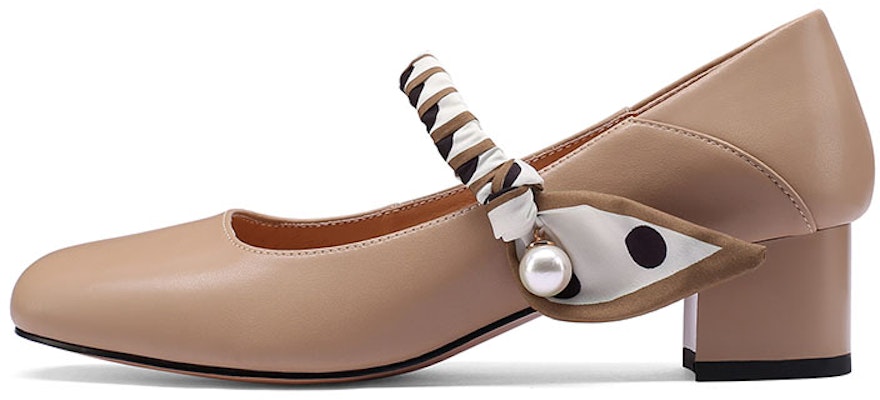 (W) ルイザ バルセロス パールチャーム付きブロックヒールサンダル 'タンレザー' X900873 X900873 Buy (W) ルイザ バルセロス パールチャーム付きブロックヒールサンダル 'タンレザー' X900873 X900873