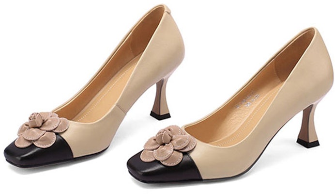 (W) 卢伊莎·巴塞洛斯雕刻羊皮杏色尖头高跟鞋 X900915 Purchase (W) 卢伊莎·巴塞洛斯雕刻羊皮杏色尖头高跟鞋 X900915