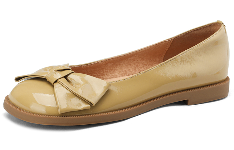 (Women) Luiza Barcelos Casual Ballet Flat 'Suede Bow' X901508