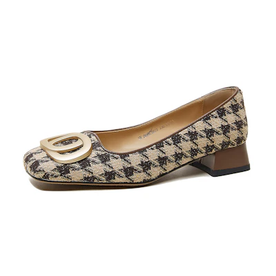 (W) Luiza Barcelos Casual Flat 'Apricot'
