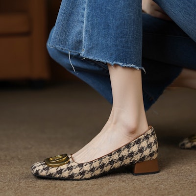 (Women) Luiza Barcelos Casual Flat 'Apricot' X900803 Details for (Women) Luiza Barcelos Casual Flat 'Apricot' X900803