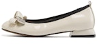 Buy (W) Luiza Barcelos Kasut Flat Kasual 'Beige Bow' X901977