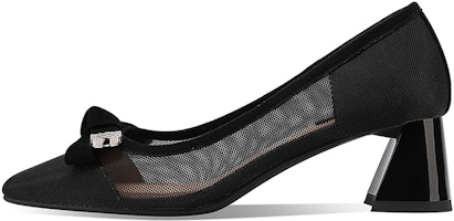 (Women) Luiza Barcelos Casual Flat 'Black Bow Cut-Out' X901559 (Women) Luiza Barcelos Casual Flat 'Black Bow Cut-Out' X901559