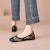 (W) Luiza Barcelos Kasual Flat 'Hijau Camo dengan Riben' XWP1SK0193