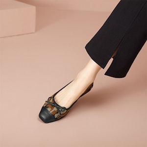 (W) 【女性用】ルイザ・バルセロス カジュアルフラット『カモグリーンwithリボン』XWP1SK0193 XWP1SK0193 Details for (W) 【女性用】ルイザ・バルセロス カジュアルフラット『カモグリーンwithリボン』XWP1SK0193 XWP1SK0193