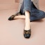 Sizing (W) Luiza Barcelos Kasual Flat 'Hijau Camo dengan Riben' XWP1SK0193