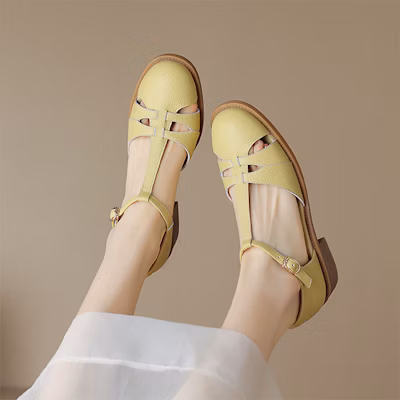 (W) 루이자 바르셀로스 데일리 옐로 플랫 (Luiza Barcelos Daily Yellow Flat) X901752 Order (W) 루이자 바르셀로스 데일리 옐로 플랫 (Luiza Barcelos Daily Yellow Flat) X901752