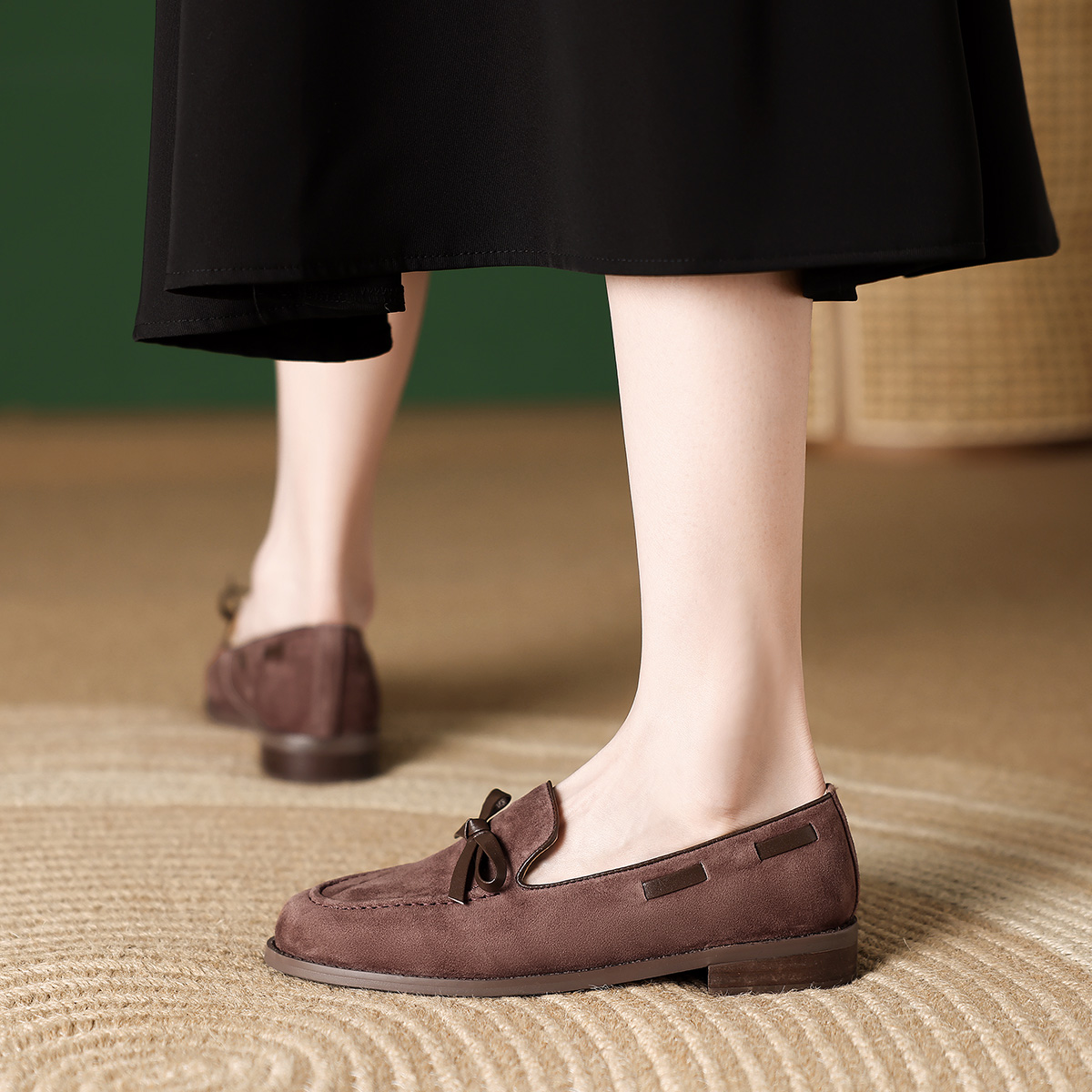 Purchase (W) 루이자 바르셀로스 데일리 플랫 (리본 포인트) X901115