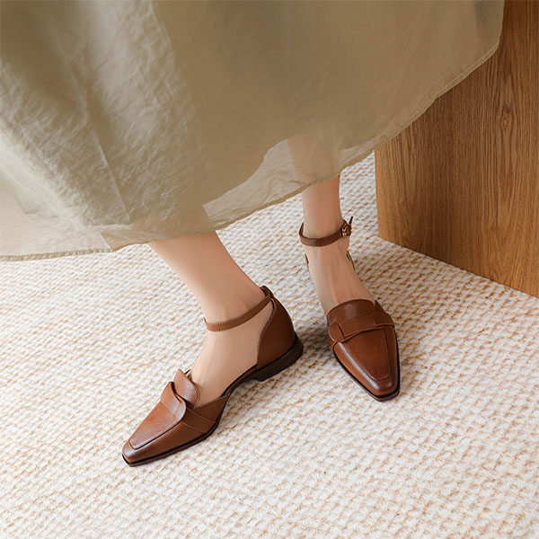 Details for (W) Luiza Barcelos Kasut Loafer Kasual 'French Vintage Brown' X9SK0820