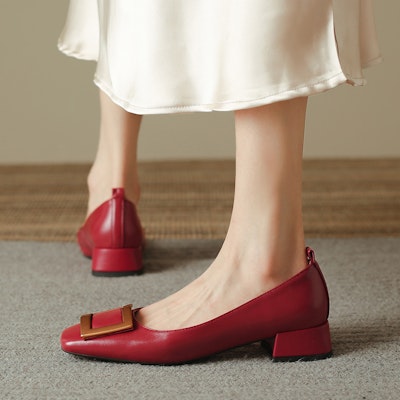 (W) Luiza Barcelos 3.5厘米金属扣休闲乐福鞋 X901606 Order (W) Luiza Barcelos 3.5厘米金属扣休闲乐福鞋 X901606