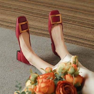 (W) Luiza Barcelos 3.5厘米金属扣休闲乐福鞋 X901606 Shop (W) Luiza Barcelos 3.5厘米金属扣休闲乐福鞋 X901606