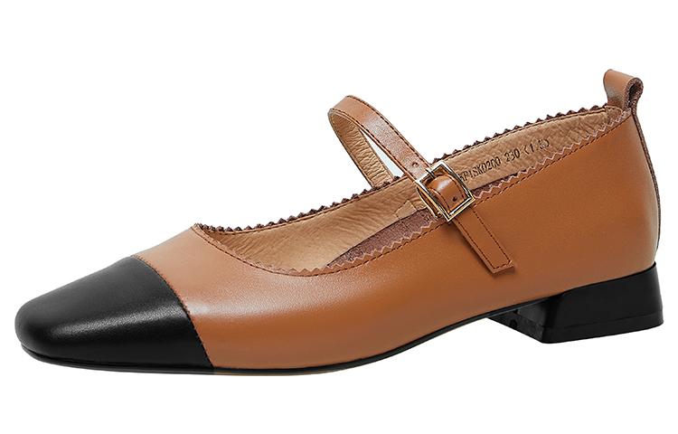 (Women) Luiza Barcelos Casual Loafers 'Tan Black' XWP1SK0200