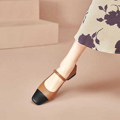 (W) "Luiza Barcelos Zapatos Casuales 'Marrón Negro'" XWP1SK0200 Details for (W) "Luiza Barcelos Zapatos Casuales 'Marrón Negro'" XWP1SK0200