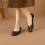 Order (W) Sepatu Santai Luiza Barcelos 'Elegan Retro Sederhana Coklat Tua' XWP1SK0189