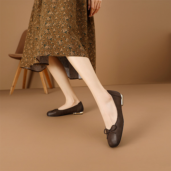 Purchase (W) Sepatu Santai Luiza Barcelos 'Elegan Retro Sederhana Coklat Tua' XWP1SK0189
