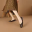 Purchase (W) Sepatu Santai Luiza Barcelos 'Elegan Retro Sederhana Coklat Tua' XWP1SK0189