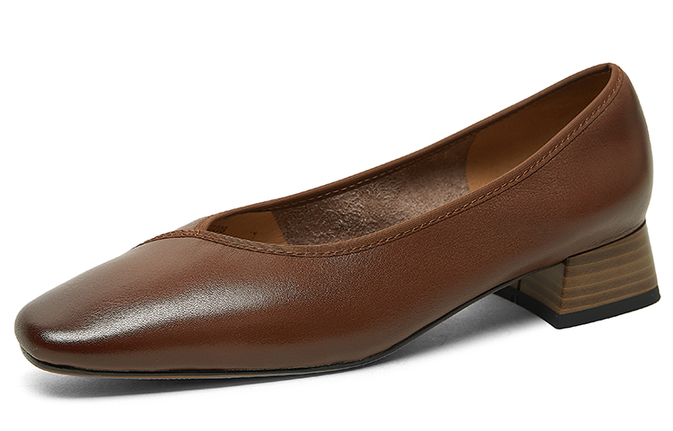 (Women) Luiza Barcelos Casual Single Shoe 'Rustic Retro Brown' XWP1SK0208