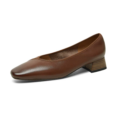 (W) Luiza Barcelos Casual Single Shoe 'Rustic Retro Brown'