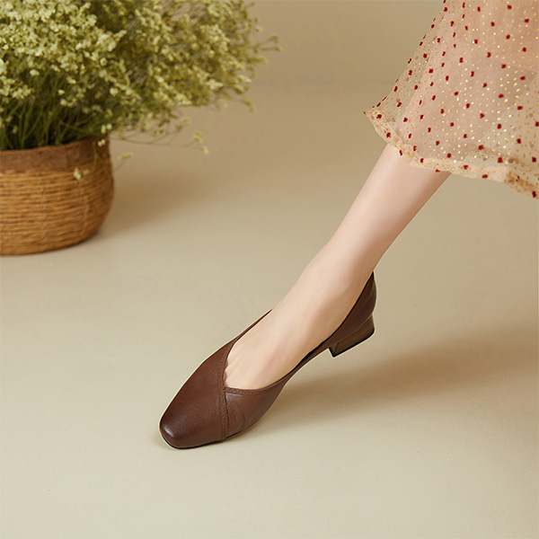 Purchase (Women) Luiza Barcelos Casual Single Shoe 'Rustic Retro Brown' XWP1SK0208