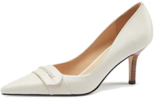 (Women) Luiza Barcelos Fashion Pointed Toe Single Strap Stiletto 'Beige' XWP1SK0397 (Women) Luiza Barcelos Fashion Pointed Toe Single Strap Stiletto 'Beige' XWP1SK0397