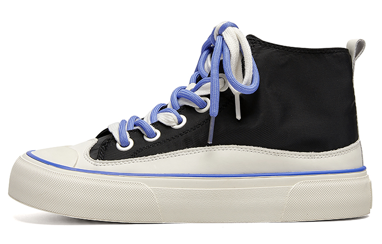 Buy (W) Luiza Barcelos Sepatu Kasual Dua Warna Kulit Hitam Tali Depan X901976
