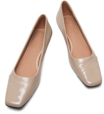 (W) Luiza Barcelos 平底鞋 "杏色漆皮" X901267 Purchase (W) Luiza Barcelos 平底鞋 "杏色漆皮" X901267