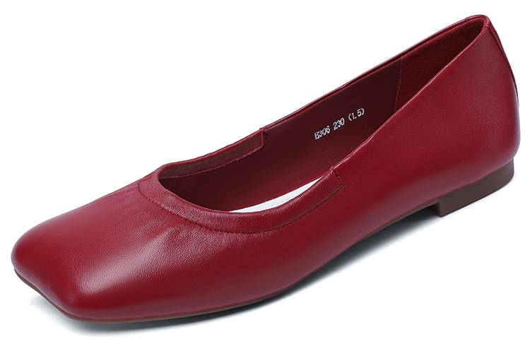 (Women) Luiza Barcelos Flat 'Burgundy Simplicity' XWP1SK0427