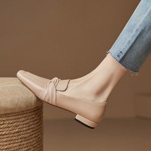 (W) Luiza Barcelos 平底休闲鞋 '杏色' X901009 Shop (W) Luiza Barcelos 平底休闲鞋 '杏色' X901009