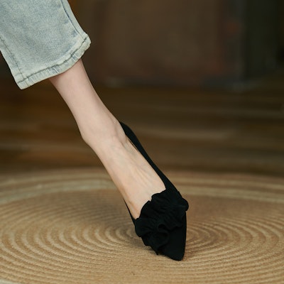 (W) (女性用) ルイザ・バルセロス フラットカジュアル 'ブラックコンフォート' X901179 X901179 Order (W) (女性用) ルイザ・バルセロス フラットカジュアル 'ブラックコンフォート' X901179 X901179