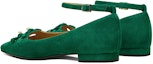 Purchase (Women) Luiza Barcelos Flat Sandal 'Green Pearl' X901395
