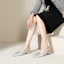 Order (W) 【女性用】ルイザバルセロス フラットサンダル「シルバーバックル」XWP1SK0460 XWP1SK0460