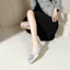 Details for (W) 【女性用】ルイザバルセロス フラットサンダル「シルバーバックル」XWP1SK0460 XWP1SK0460