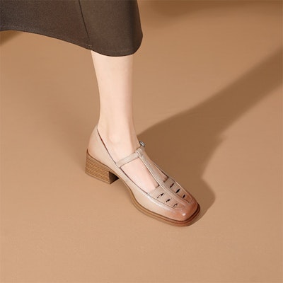 (W) Luiza Barcelos Heels Gesper Chunky Gradasi 'Apricot Blush' XWP1SK0160 Shop (W) Luiza Barcelos Heels Gesper Chunky Gradasi 'Apricot Blush' XWP1SK0160