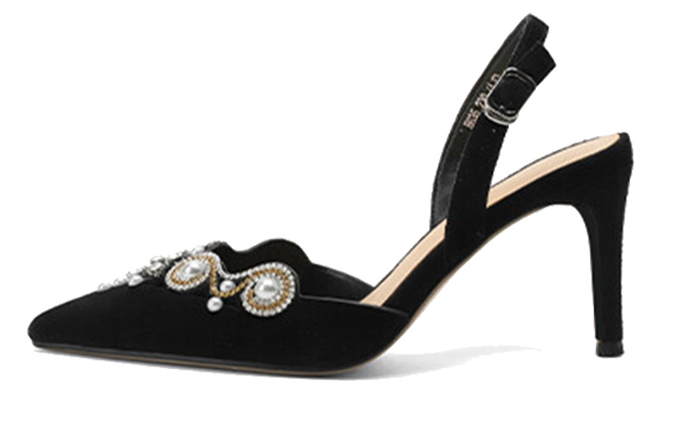 Buy (Women) Luiza Barcelos Heeled Sandal 'Black Fashion' X901176