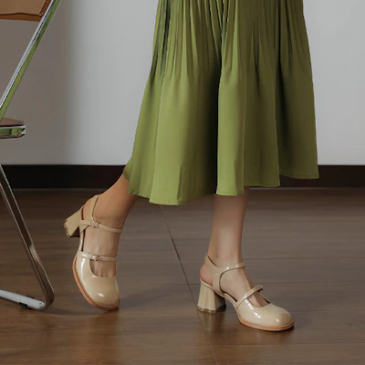 (W) 루이자 바르셀로스 5.5cm 힐 "살구빛" (Luiza Barcelos 5.5cm heel "Apricot") X901719 Lookbook (W) 루이자 바르셀로스 5.5cm 힐 "살구빛" (Luiza Barcelos 5.5cm heel "Apricot") X901719