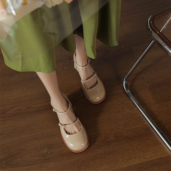 Shop (W) 루이자 바르셀로스 5.5cm 힐 "살구빛" (Luiza Barcelos 5.5cm heel "Apricot") X901719