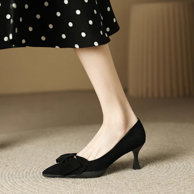 (W) Luiza Barcelos High Heels 6.5cm 'Black Comfort' Sepatu Wanita Tinggi Hitam. X901162 Shop (W) Luiza Barcelos High Heels 6.5cm 'Black Comfort' Sepatu Wanita Tinggi Hitam. X901162