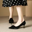 Purchase (W) Luiza Barcelos High Heels 6.5cm 'Black Comfort' Sepatu Wanita Tinggi Hitam. X901162