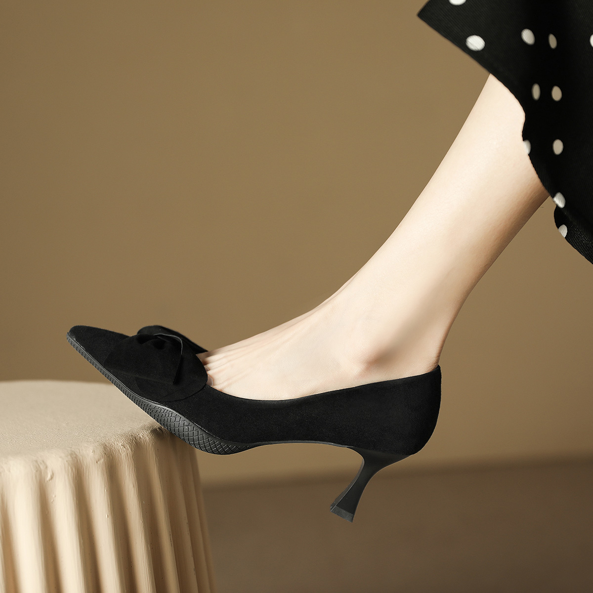 (W) Luiza Barcelos High Heel 6.5cm 'Black CMFT' 圖 6