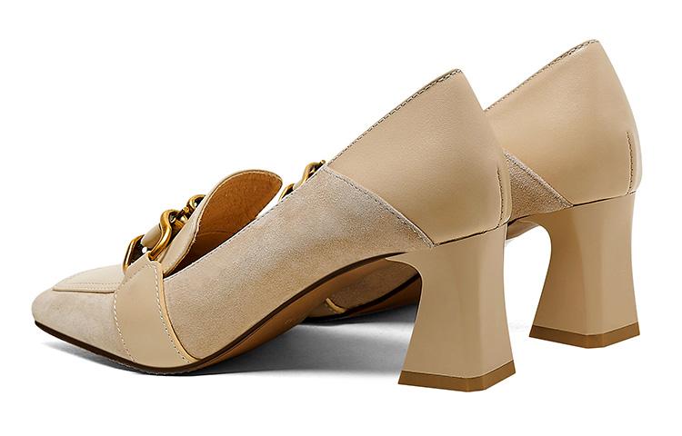 Purchase (W) (レディース) ルイザ バルセロス ハイヒール 6cm 'アプリコット ホースビットバックル' X900893 X900893