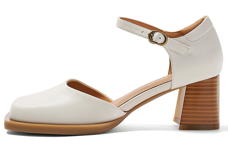 (Women) Luiza Barcelos High Heel 'Beige Buckle' X901815