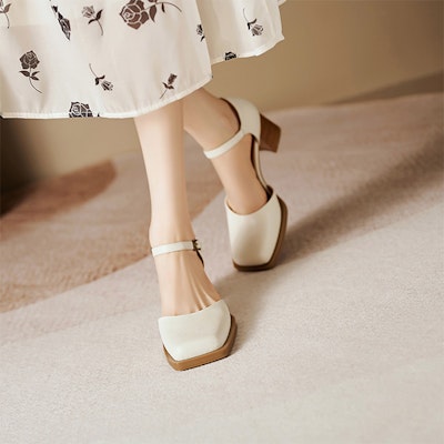 (W) 루이자 바르셀로스 베이지 버클 하이힐 X901815 Shop (W) 루이자 바르셀로스 베이지 버클 하이힐 X901815