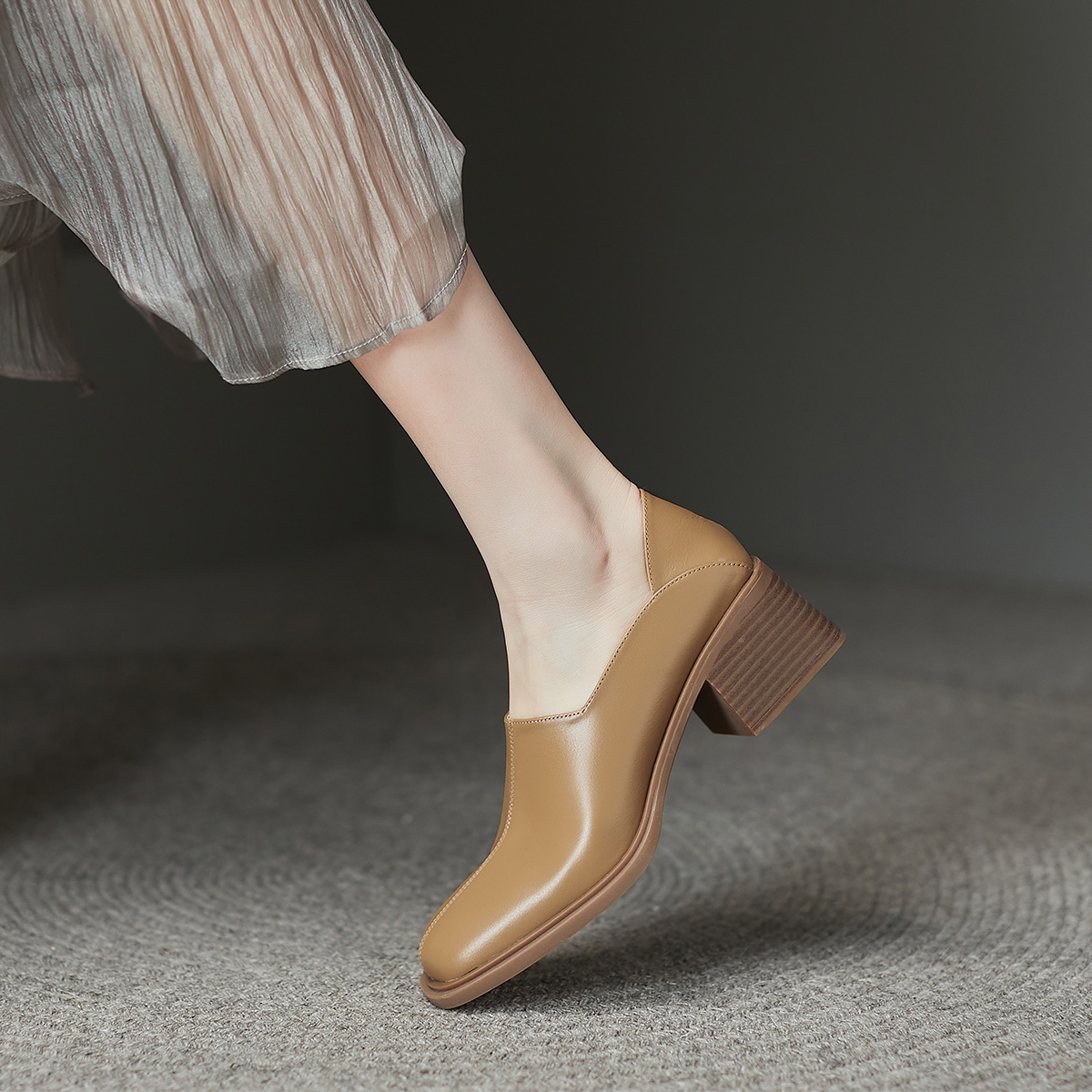 (W) Luiza Barcelos High Heel 'Milk Tea' 圖 3