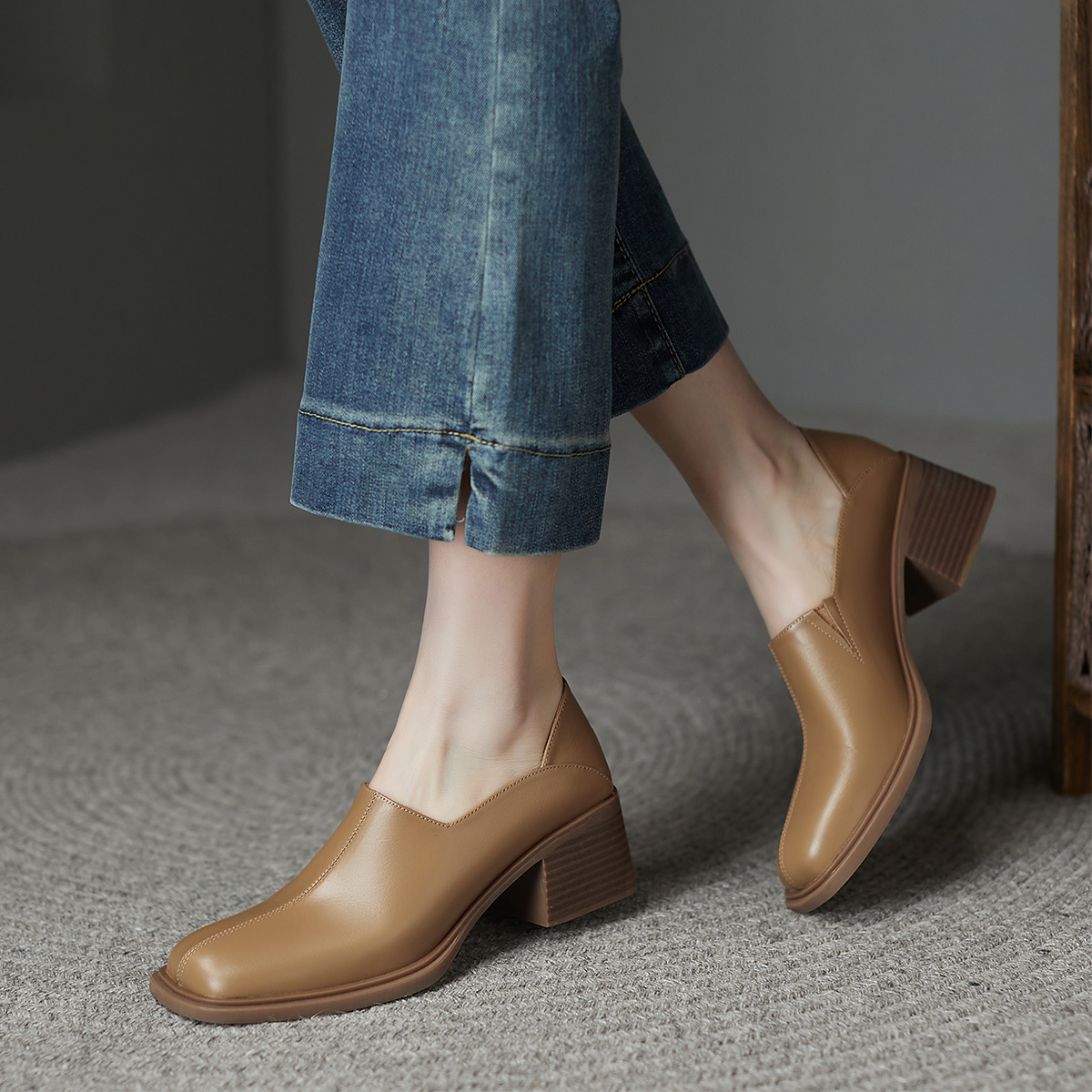 (W) Luiza Barcelos High Heel 'Milk Tea' 圖 4