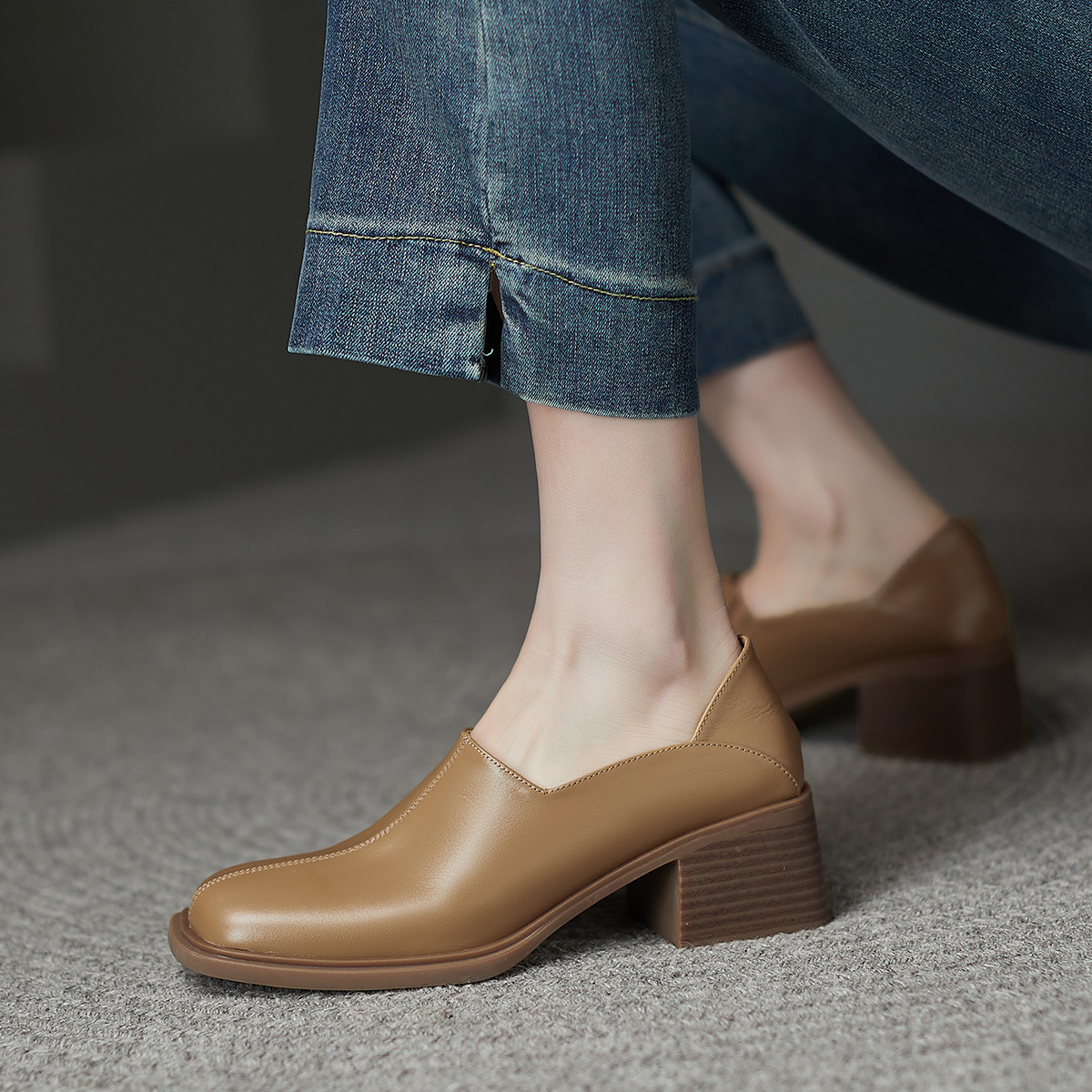 (W) Luiza Barcelos High Heel 'Milk Tea' 圖 6