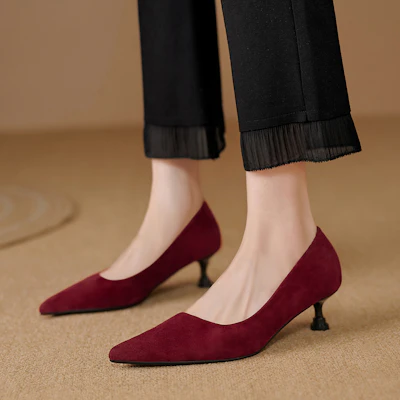 (W) Tacones Altos Luiza Barcelos 'Gamuza Roja' X901852 Order (W) Tacones Altos Luiza Barcelos 'Gamuza Roja' X901852